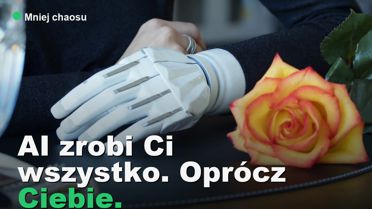 Kadr z odcinka wideo Naturalność bije perfekcję - Damian Nowak o tym, że w erze AI prawdziwe wygrywa z idealnym